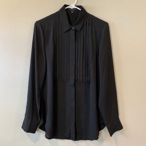 J.crew button down tuxedo shirt